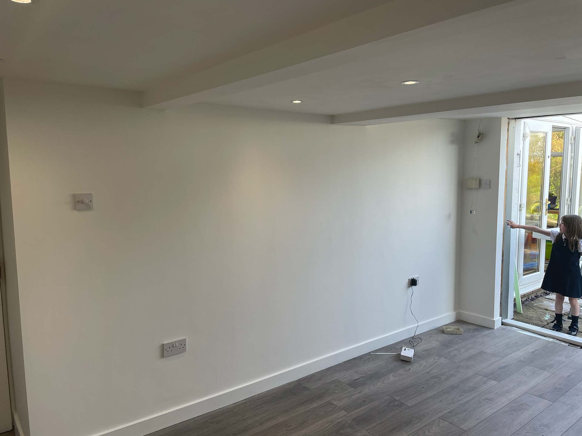 Attached garage conversion in Newton Mearns (Interior 2)
